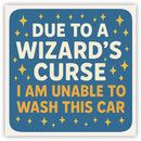 Due to a Wizard’s Curse Sticker