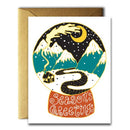 The Rainbow Vision Greeting Cards (Native Bear)