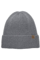 Ribbed Knit Cuff Beanie