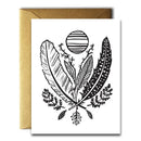 The Rainbow Vision Greeting Cards (Native Bear)