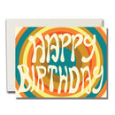 The Rainbow Vision Greeting Cards (Native Bear)