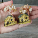 Crystals Tree with Fairy House