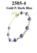 Evil Eye Gold and Silver Plated Bracelets