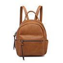 Vegan Leather Mini Backpack