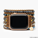 Onyx Moonlight Apple Wrap Watch Strap