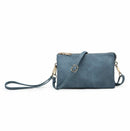 Riley Vegan Leather Wristlet/Crossbody