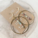 Missy Ann Semi Precious Gemstone Drop Earrings