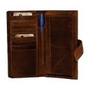 Rugged Earth Leather Ladies Wallet