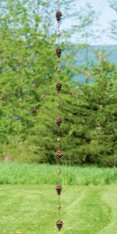 Pine Cone & Bell Rain Chain