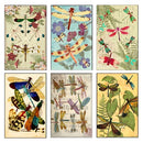 Vintage Dragonfly Mini Matchboxes