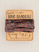 Velvet Wine Vine Boho Bandeau