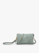 Riley Vegan Leather Wristlet/Crossbody