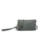 Riley Vegan Leather Wristlet/Crossbody