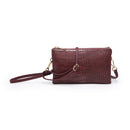 Riley Vegan Leather Wristlet/Crossbody