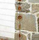 Circle Flamed Rain Chain