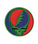 Grateful Dead Steal Your Face Medium Metal Sticker