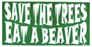 Save The Trees... Bumper Sticker