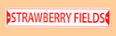 The Beatles Strawberry Field Street Sign
