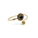 Gold Plated Tanvi Bracelet with Semiprecious Stone