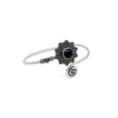 Silver Plated Tanvi Bracelet with Semiprecious Stone