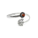 Silver Plated Tanvi Bracelet with Semiprecious Stone
