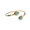 Gold Plated Tanvi Bracelet with Semiprecious Stone