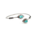 Silver Plated Tanvi Bracelet with Semiprecious Stone