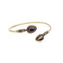 Gold Plated Tanvi Bracelet with Semiprecious Stone