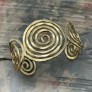 Adjustable Gold Plated Cuff