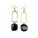 Gold Plated Geometric Earrings