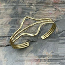 Adjustable Gold Plated Cuff
