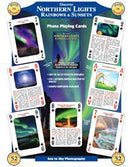 Discover Northern Lights Rainbows and Sunsets Playing Cards