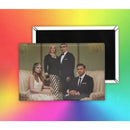 The Rose Family Fridge Magnet