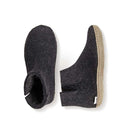 Glerups Wool Boot Leather Sole