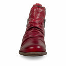 Luna Ankle Boot Red