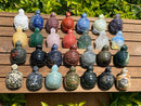 Gemstone Turtle Pendants