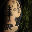 Nature Temporary Tattoos