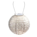 Lumiz Round Fan Lantern - Light Taupe