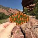Go Take A Hike Felt Patch