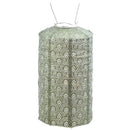 Lumiz Cylinder Fan Lantern - Light Green
