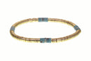 Metal Discs with Heshi Bracelet