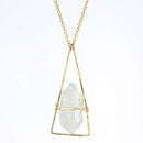 Gold Chalet Necklace