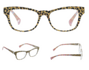 Orchid Island Tan/Leopard Floral Peepers