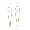 Gold Idol Earring