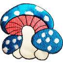 Iron-On Mushroom Patch