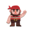 Iron-On Patch Pirate Guy