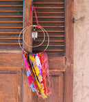 Swapna Upcycled Sari Dream Bell Chime - Solar