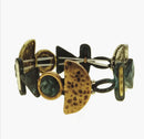 Geometric Metal Stretch Bracelet