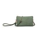 Riley Vegan Leather Wristlet/Crossbody