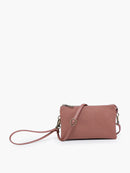 Riley Vegan Leather Wristlet/Crossbody